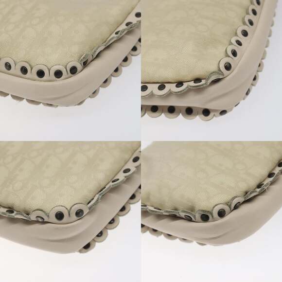DIOR Trotter Canvas Shoulder Bag White - Picture 10 of 12